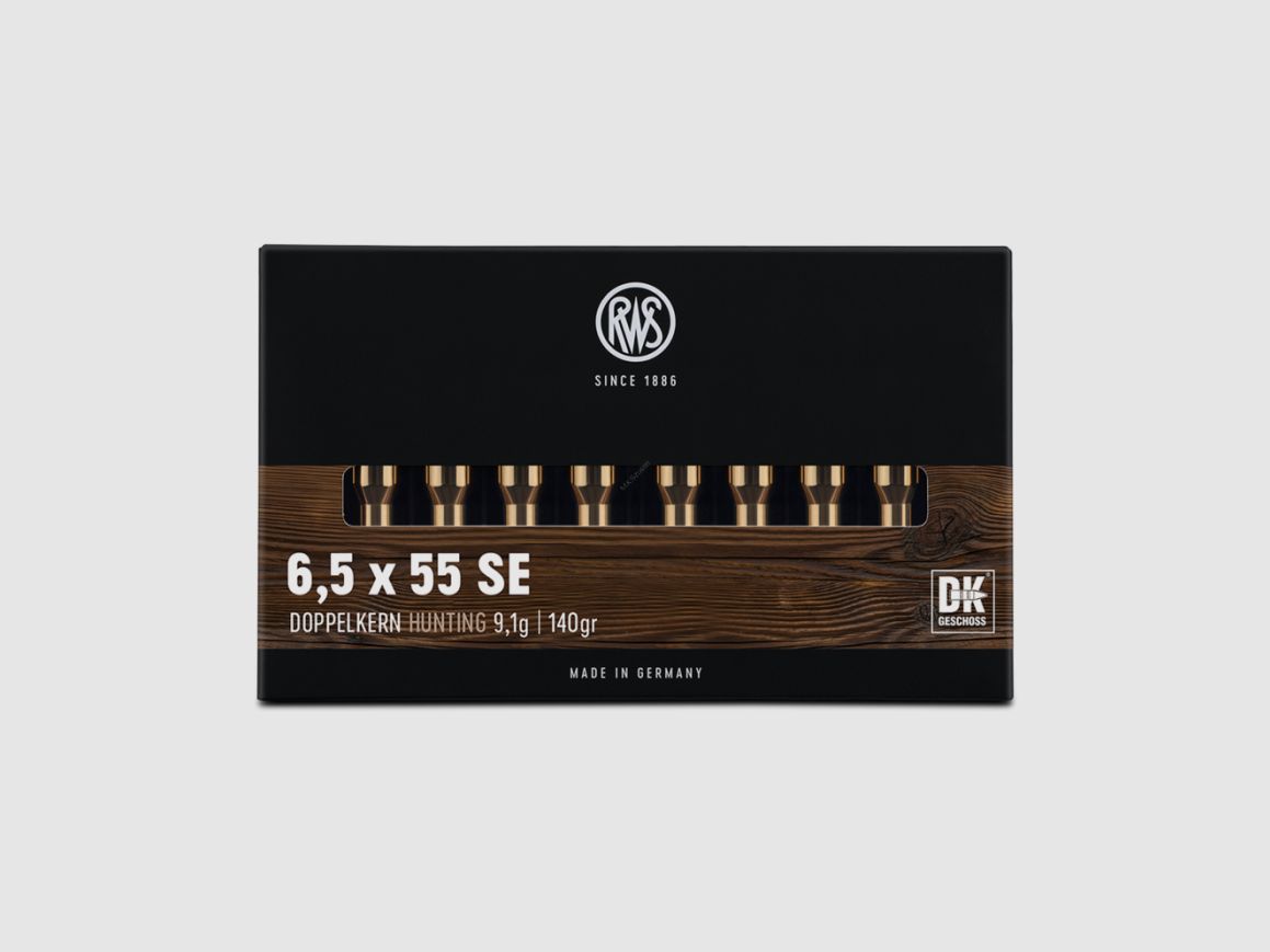 RWS ammunition 6,5X55 SE DK 9.1 g 140 gr (20 pcs)