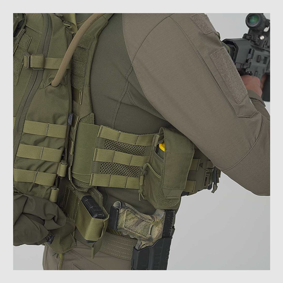 HELIKON-TEX GUARDIAN HORIZONTAL MAG POUCH OLIVE