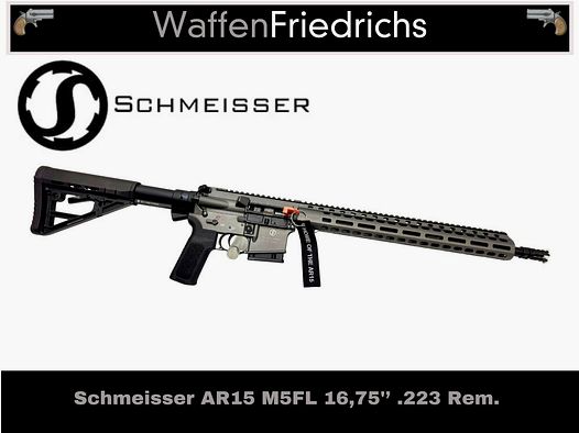 Schmeisser AR15 M5FL 16,75'' grey - Waffen Friedrichs