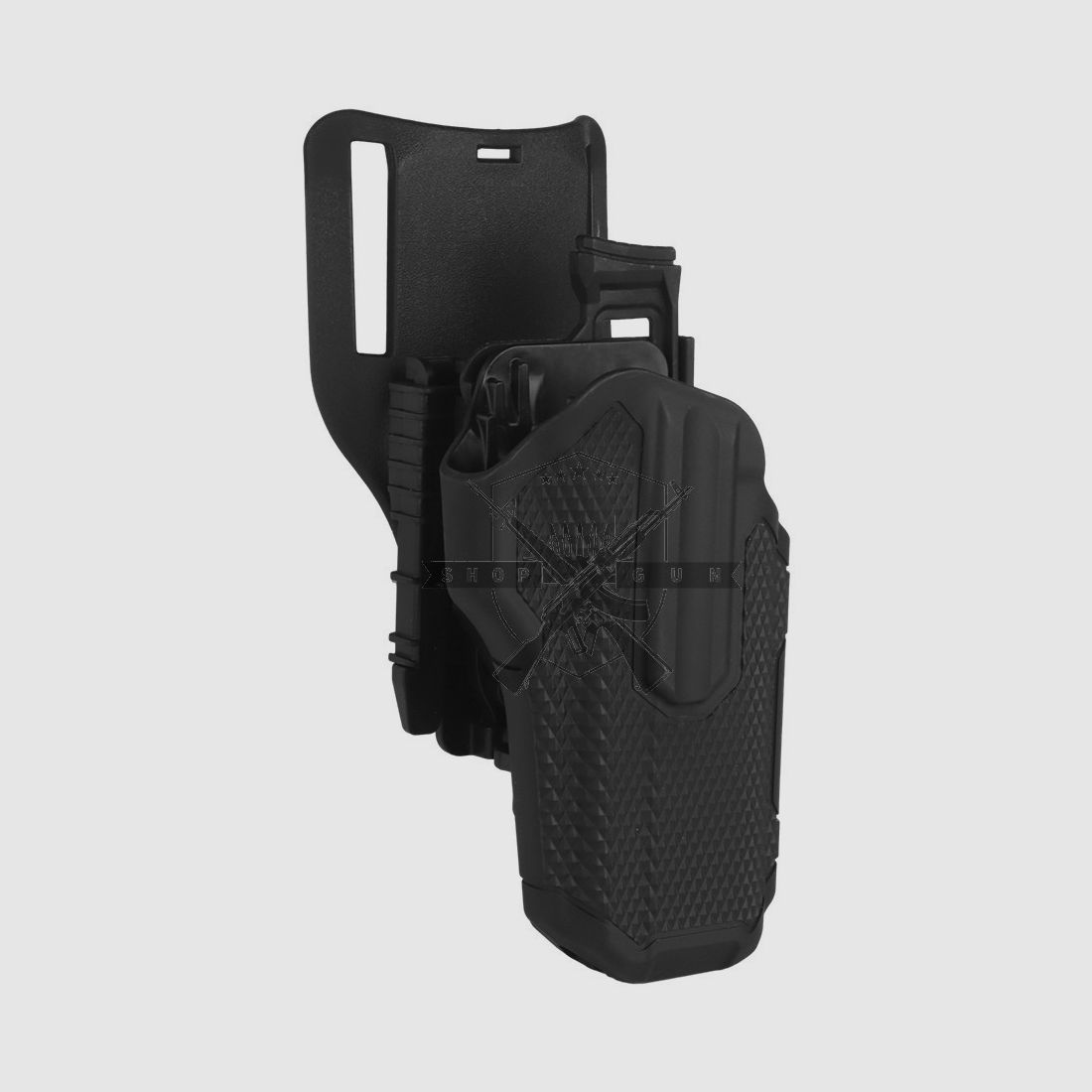 WOSPORT UNIVERSAL HARDCASE BELT HOLSTER (BK)