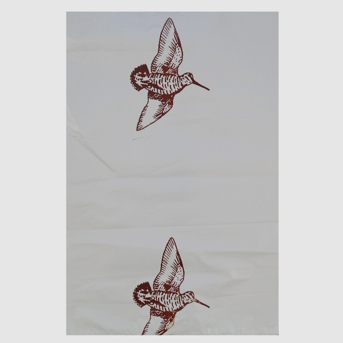 Lovergreen bags and doormats with white woodcock bag motif x 500