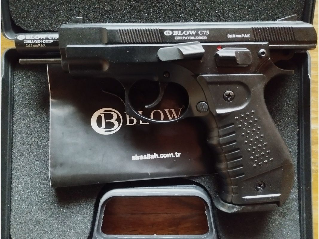 Blow C75 - CZ75 - 9mm P.A.K. - Schwarz - Starterpistole