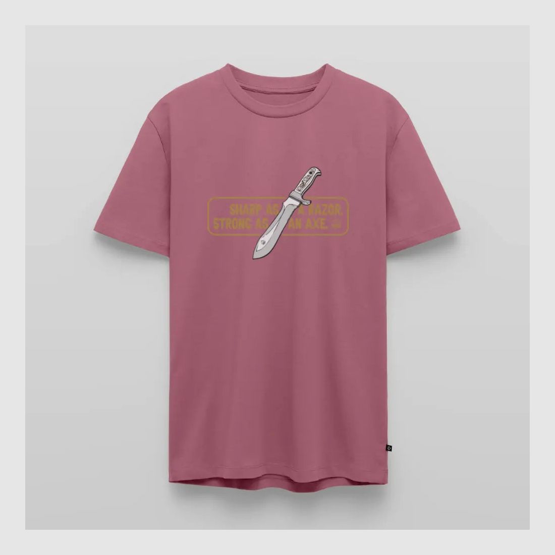 PUMA Heren Premium T-Shirt "White Hunter Sharp & Strong"
