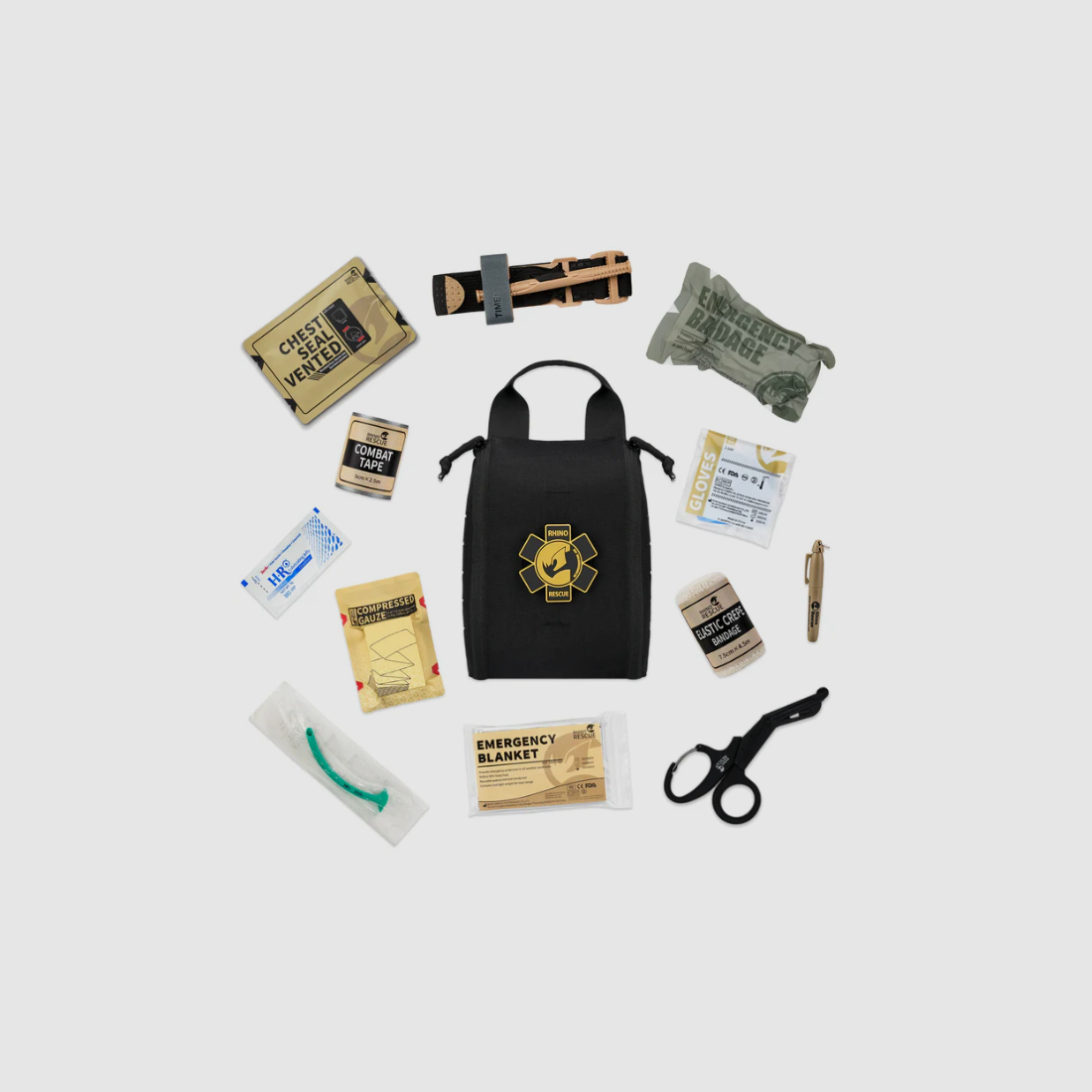 Rhino Rescue – IFAK-002M (wypełniony) / czarny, zdjęcie 2 z 2