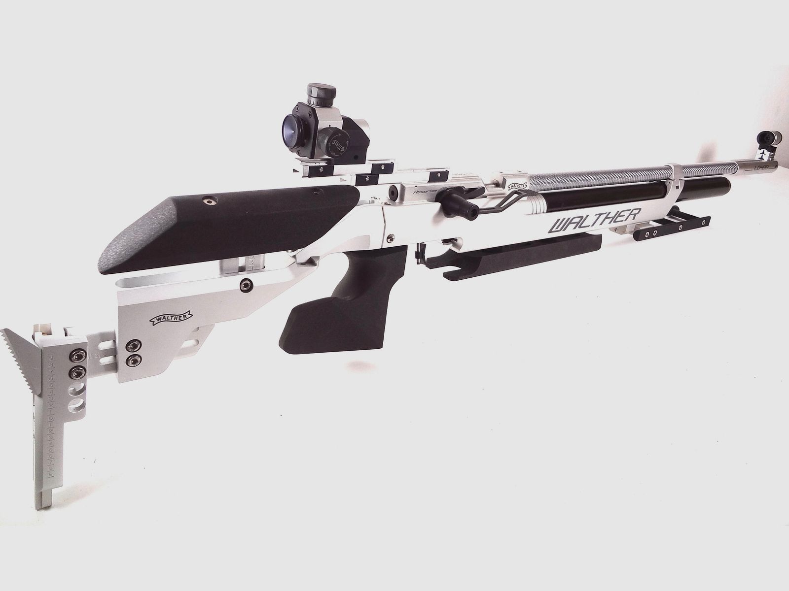 Walther LG 400 Alutec Competition Luftgewehr mit Linksgriff. 