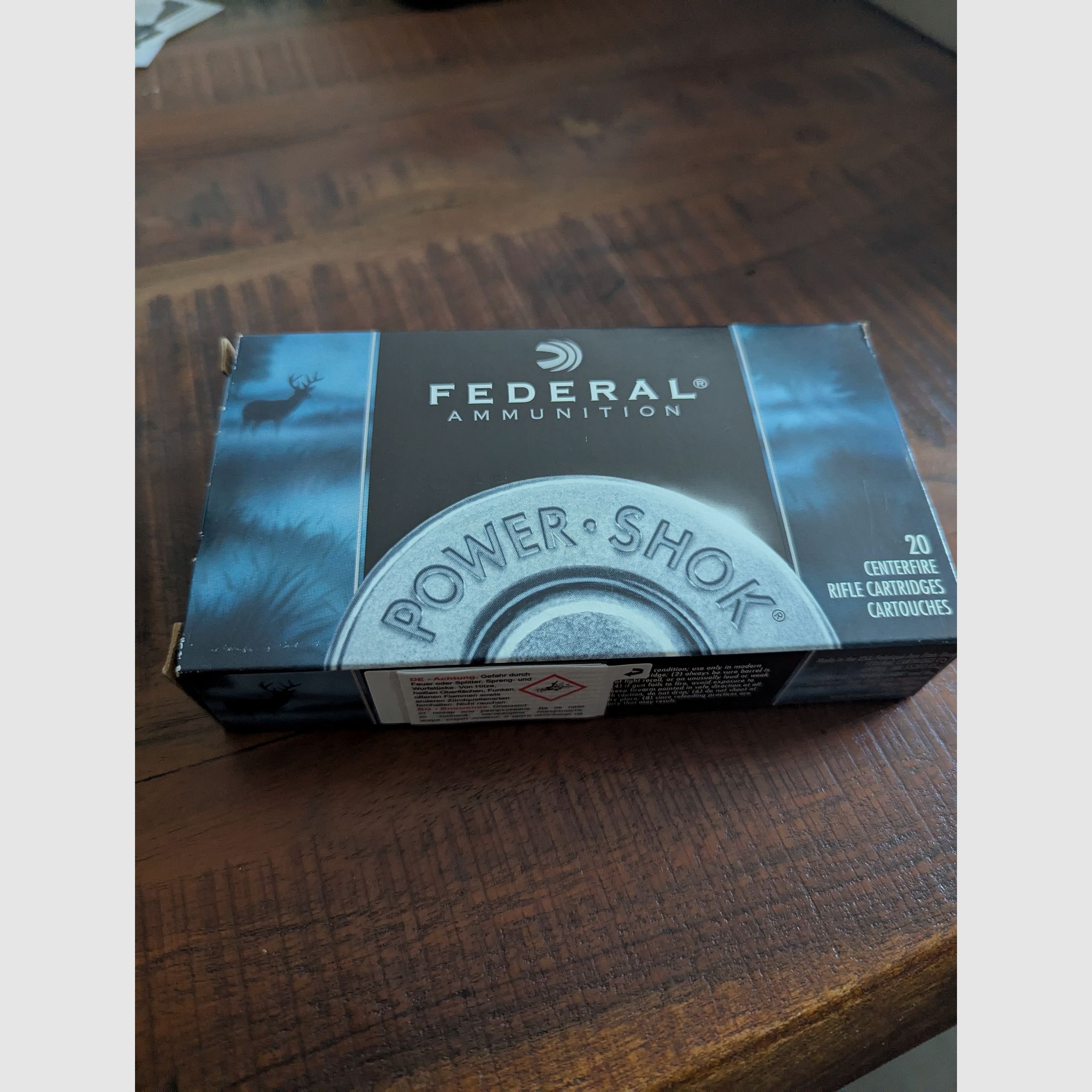 Federal Power Shock 180 gr. 30-06
