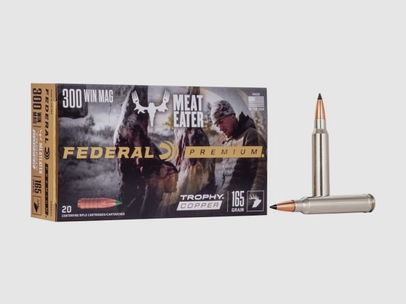 Federal Premium Trophy Copper .300 Win. Mag. 165GR 20 cartucce