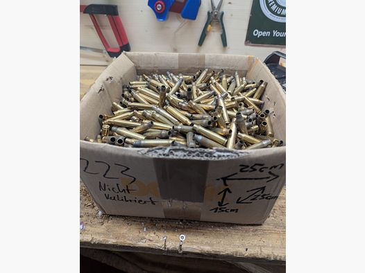 Hülsen 223 rem 5,56x45 Nato 8 Kg