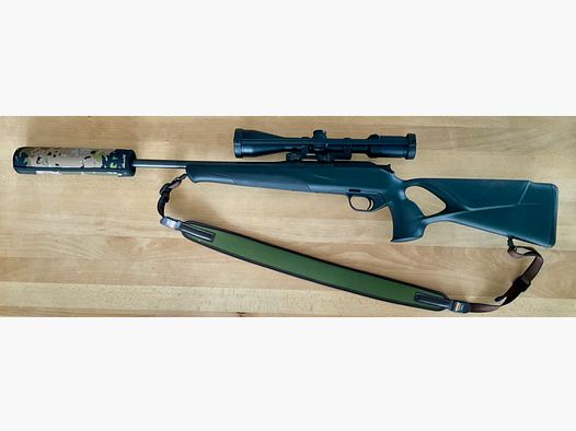Blaser R8 Professional  Success (Kal. 8x57 IS) + Meopta R2 2-12x50 + Sattelmontage + Mauser Schalldämpfer