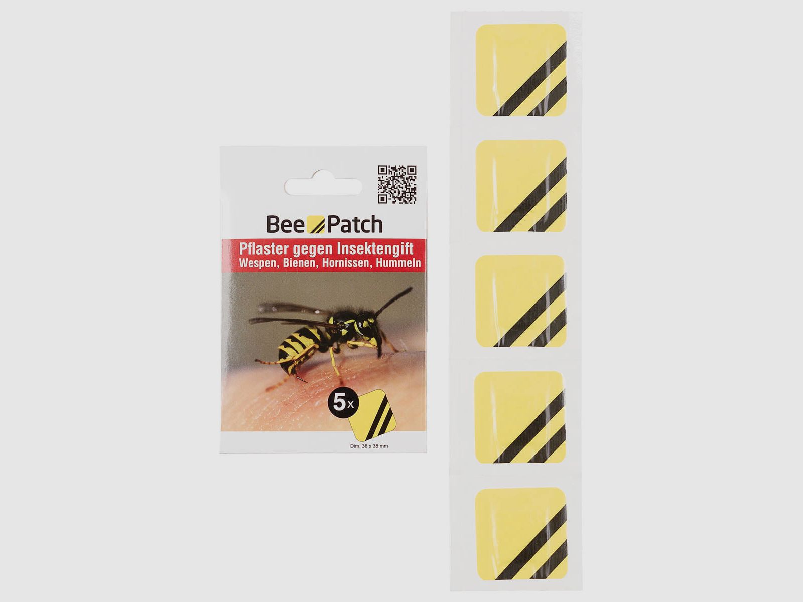 Insect Patch, "Bee Patch", Pack of 5