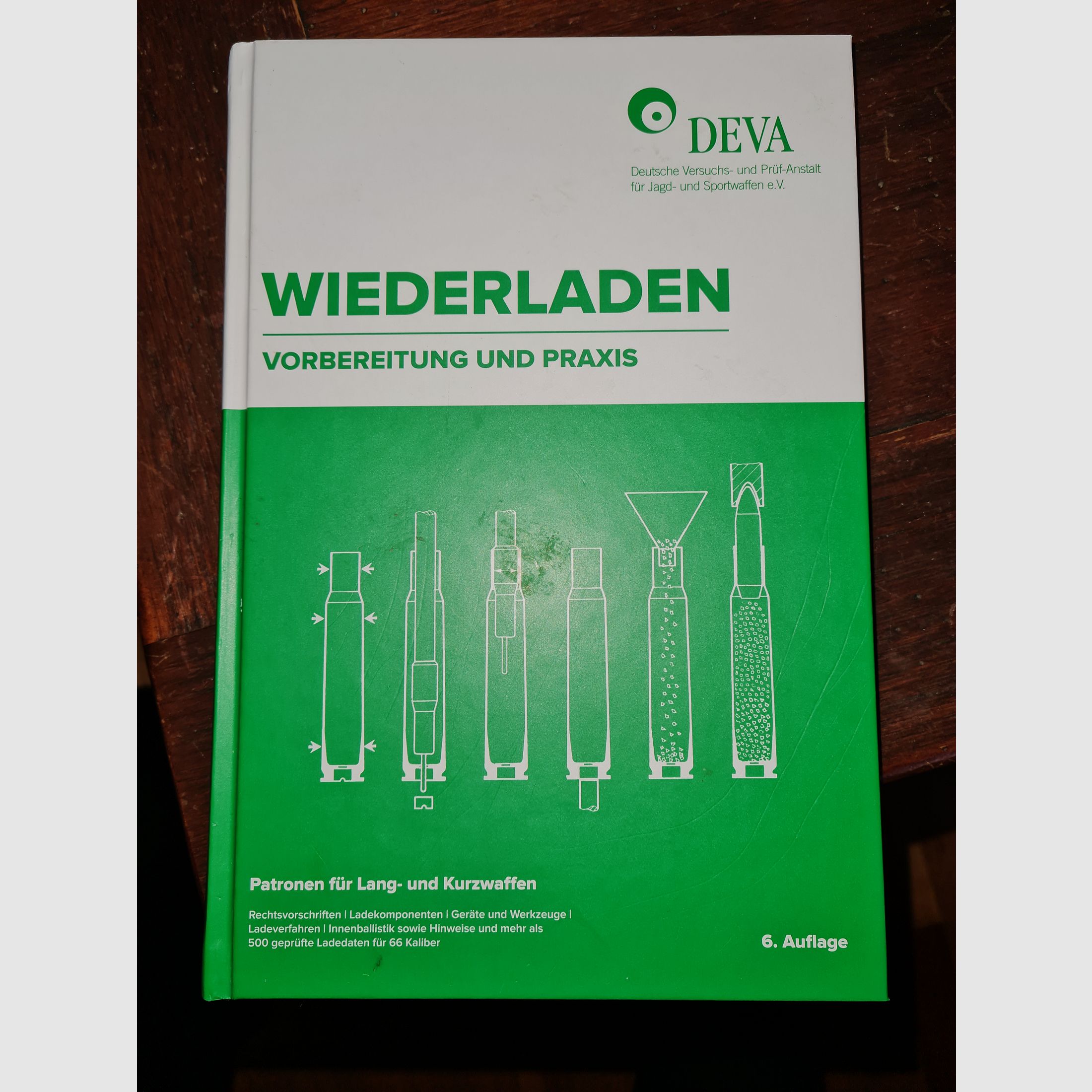 Buch Wiederladen 6te Auflage