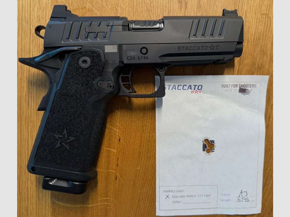 Staccato C - mit rundem Abzug (Curved Trigger)