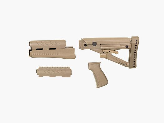 Archangel OPFOR Series Buttstock / Forend / Pistol Grip Complete Set for YUGO PAP AK - DT