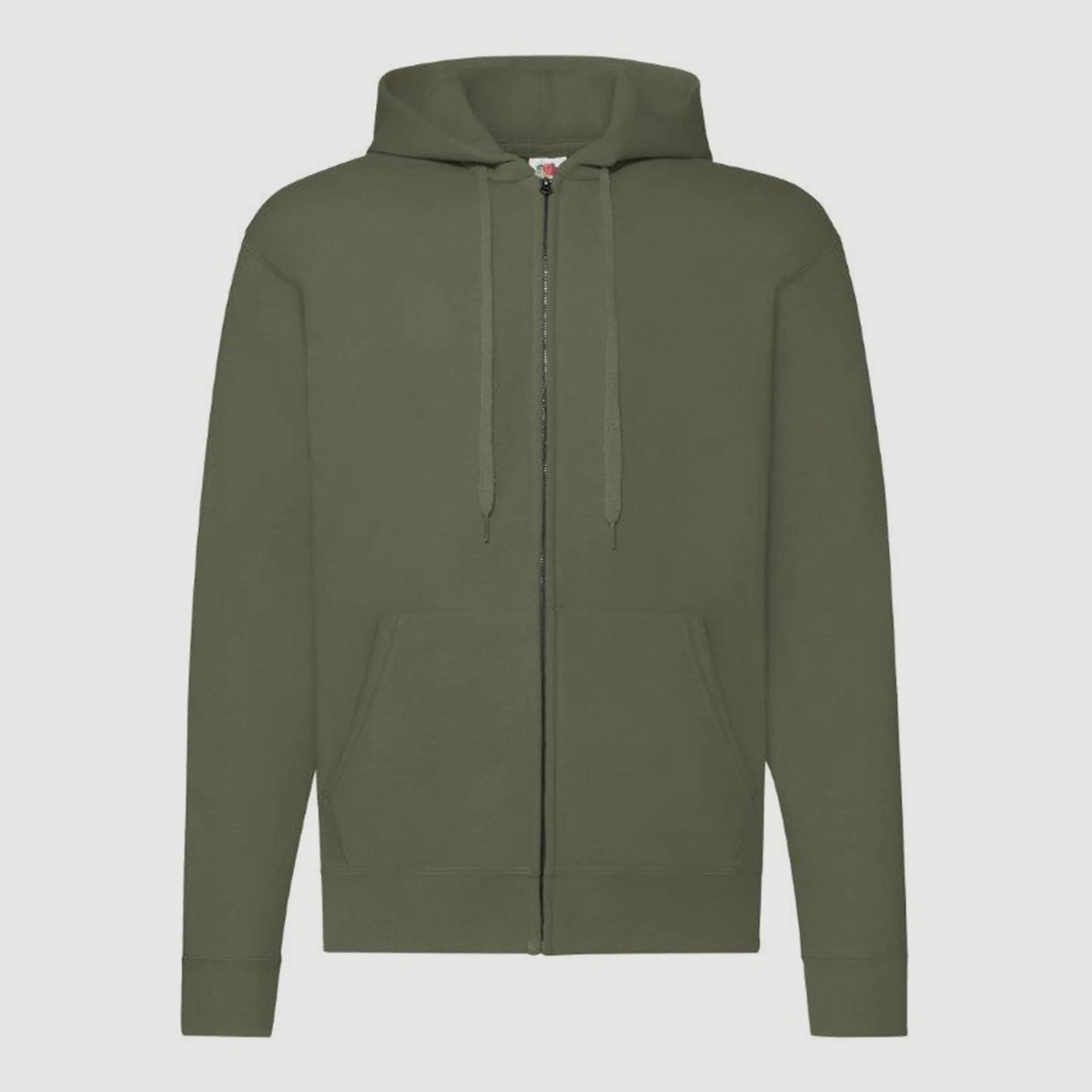 Fruit Of The Loom Fruit of the Loom Kapuzenjacke Classic Hooded oliv
