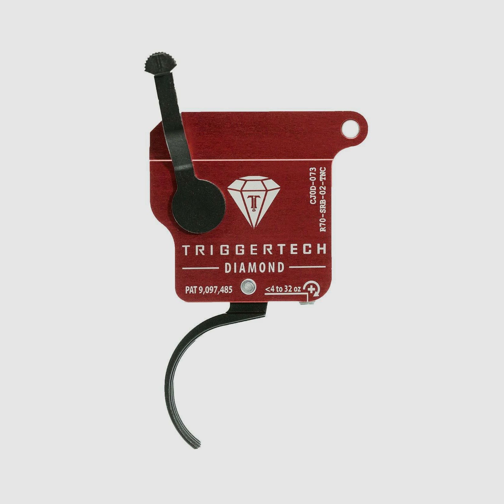 Spust Triggertech Rem 700 Clone Diamond Curved Black - R70-SRB-02-TNC