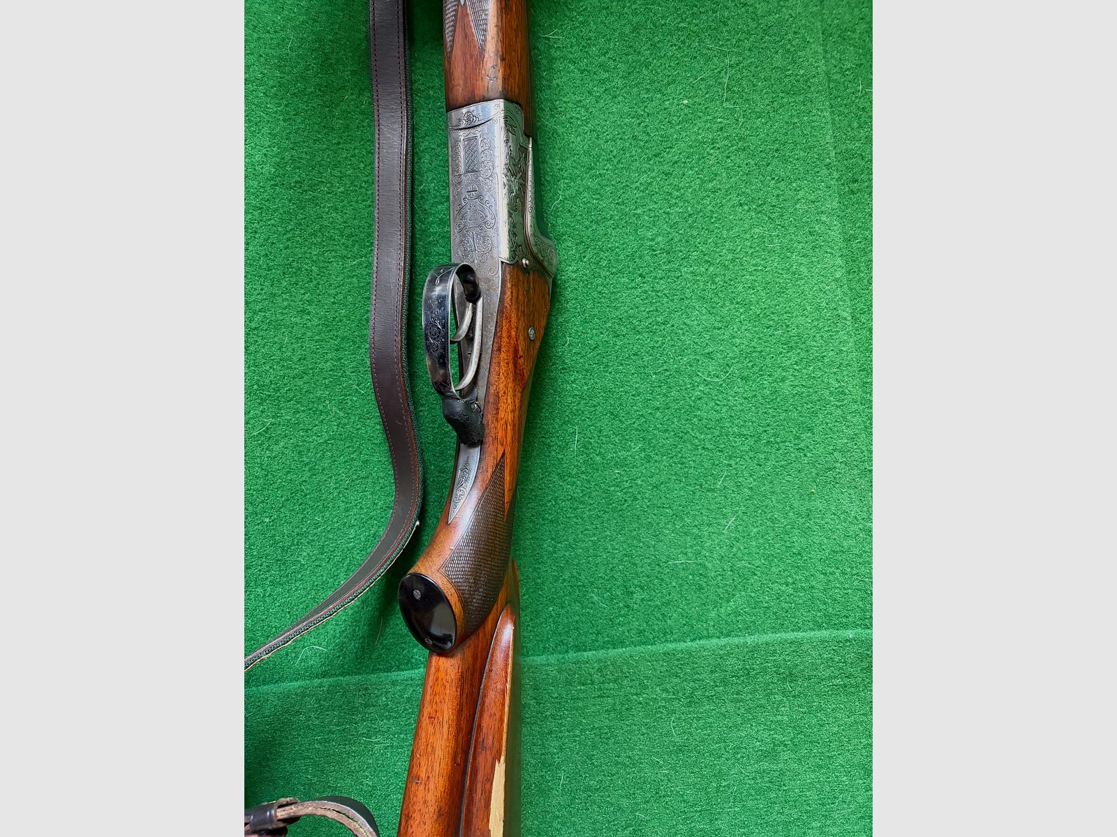 Merkel over-and-under shotgun, cal. 16/70