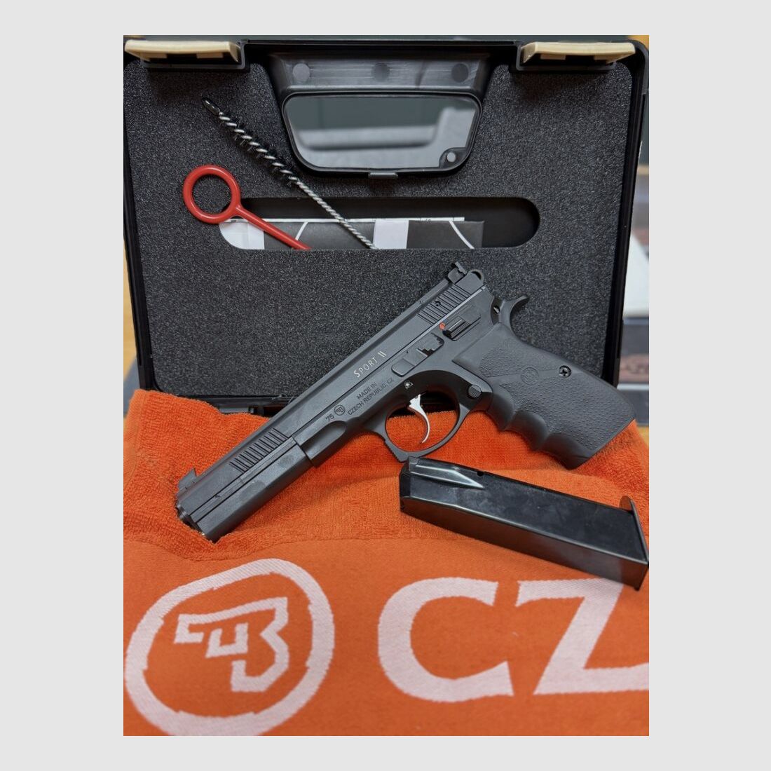 CZ CZ75 Sport II modificato 6''
