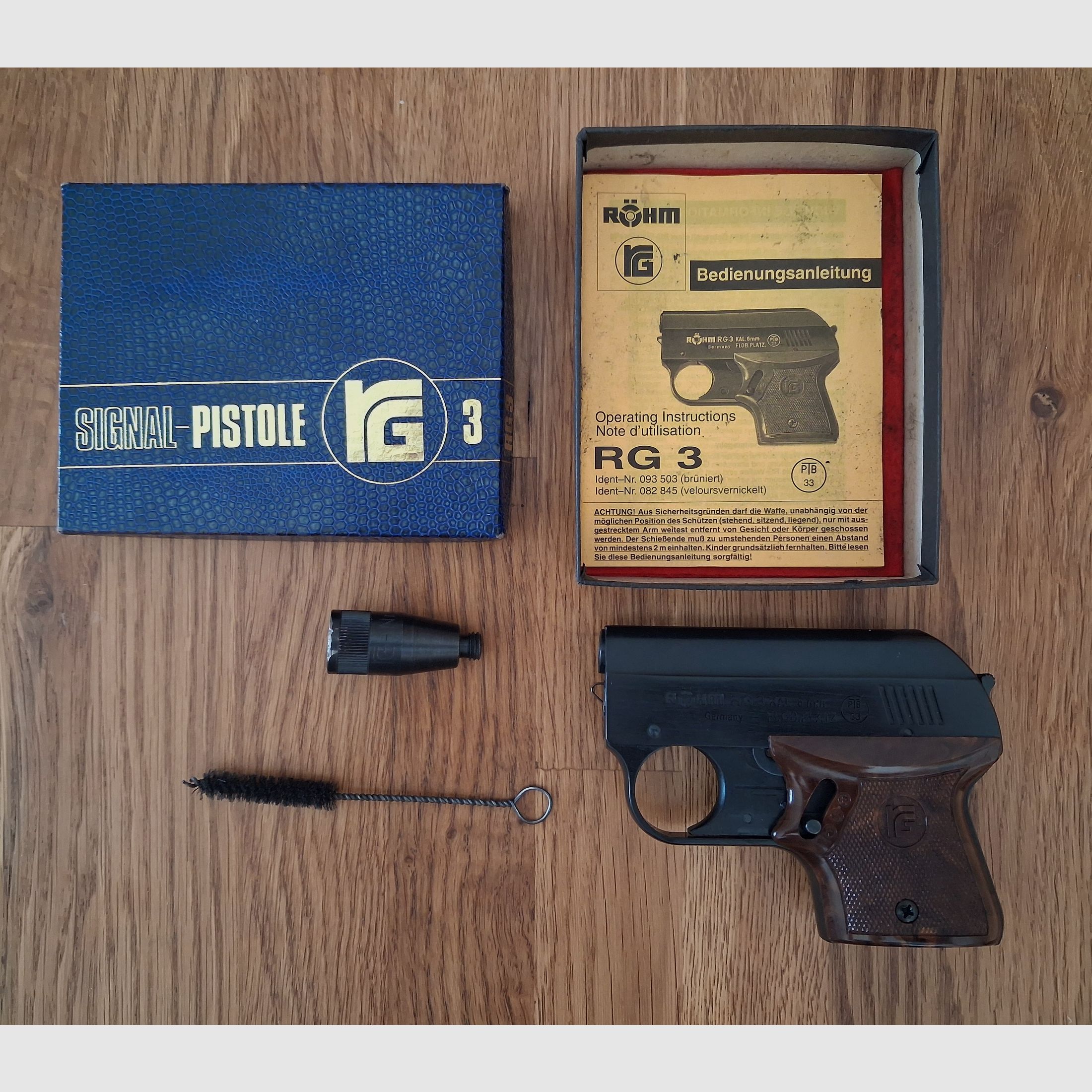 Pistolet de signalisation à blanc Röhm RG 3