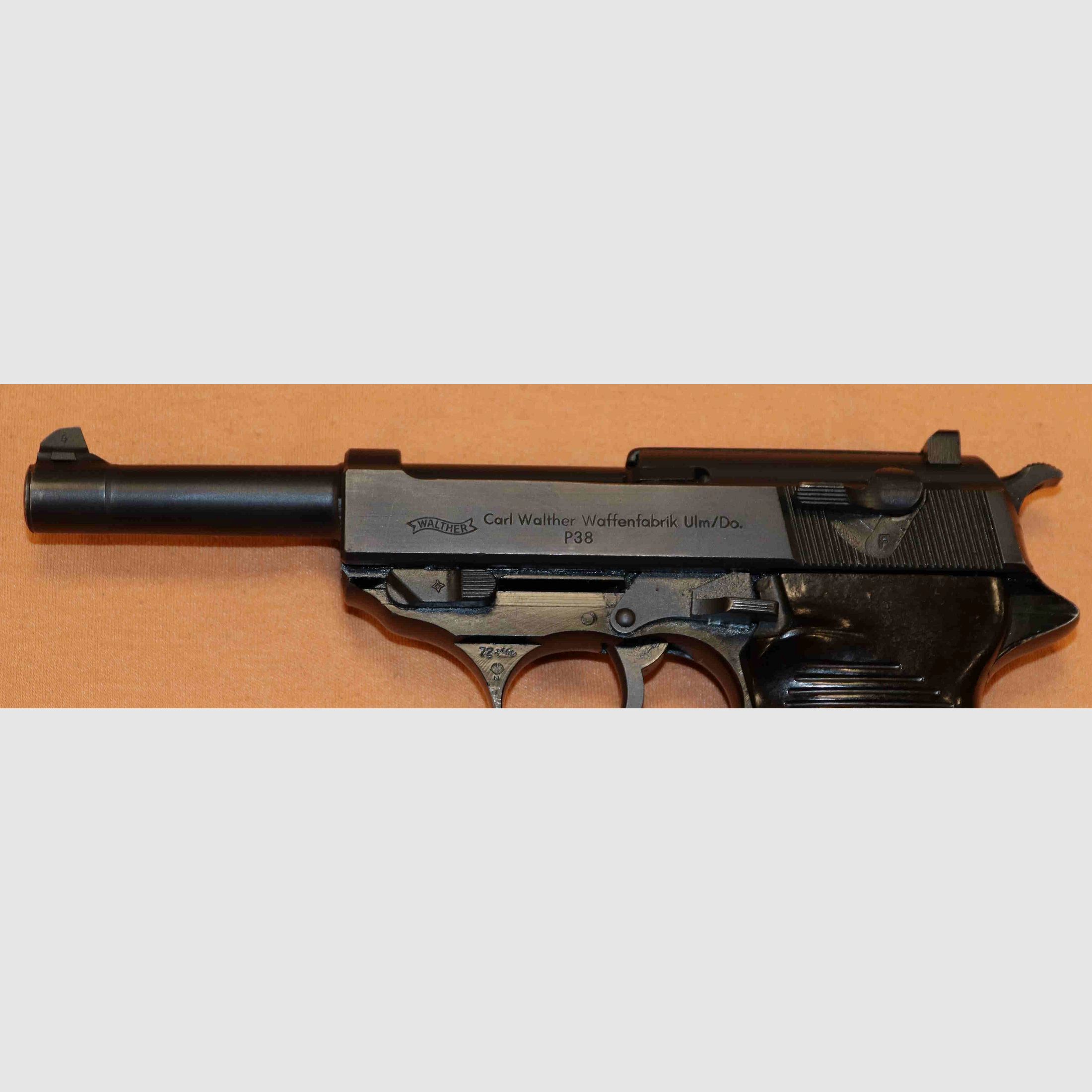 Pistole Walther Modell P38 Kaliber 9X21 Sportlich, Bild 3 von 9