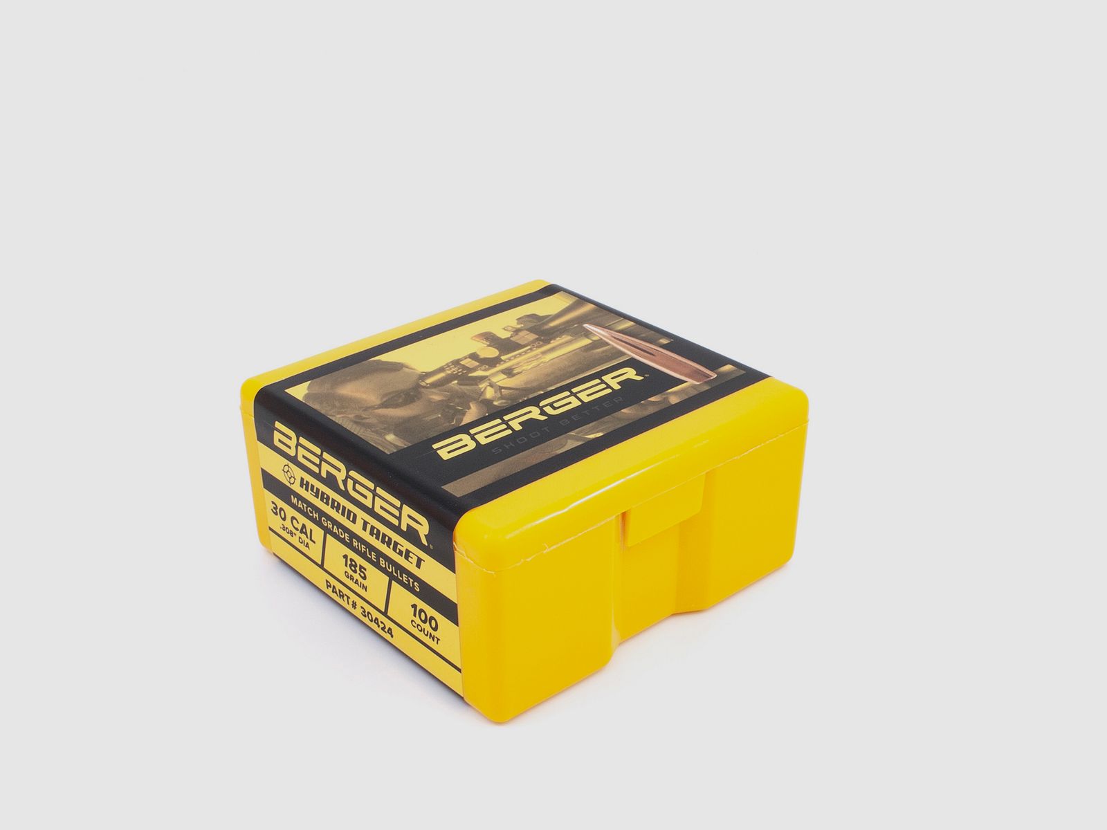 Proiettile Berger .30 Hybrid Target 185GR 100 Pezzi