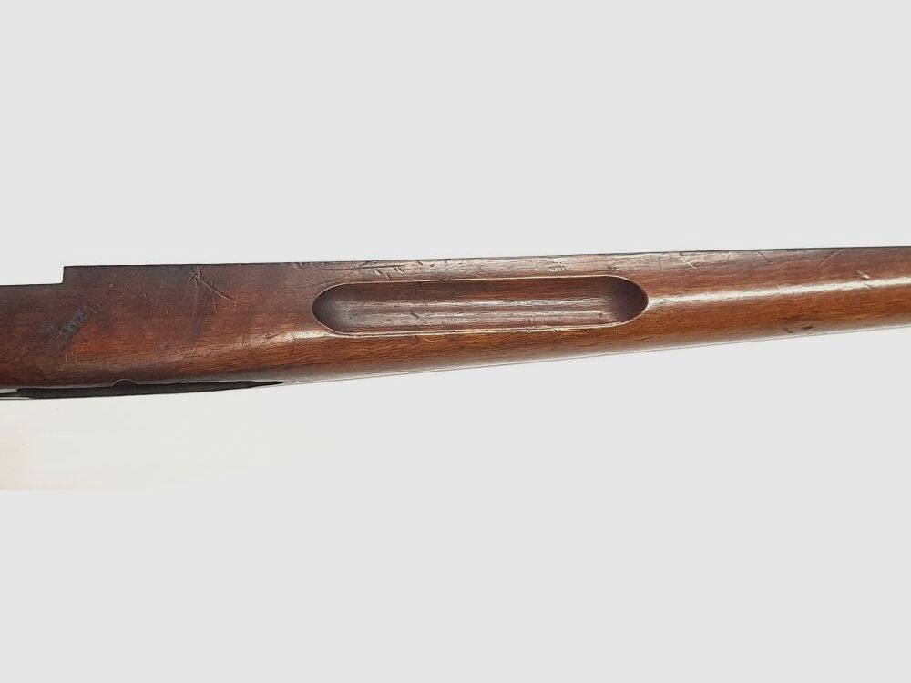 Schaft voor Zwitsers infanteriegeweer / IG 1889 met bovenhout en beslagdelen