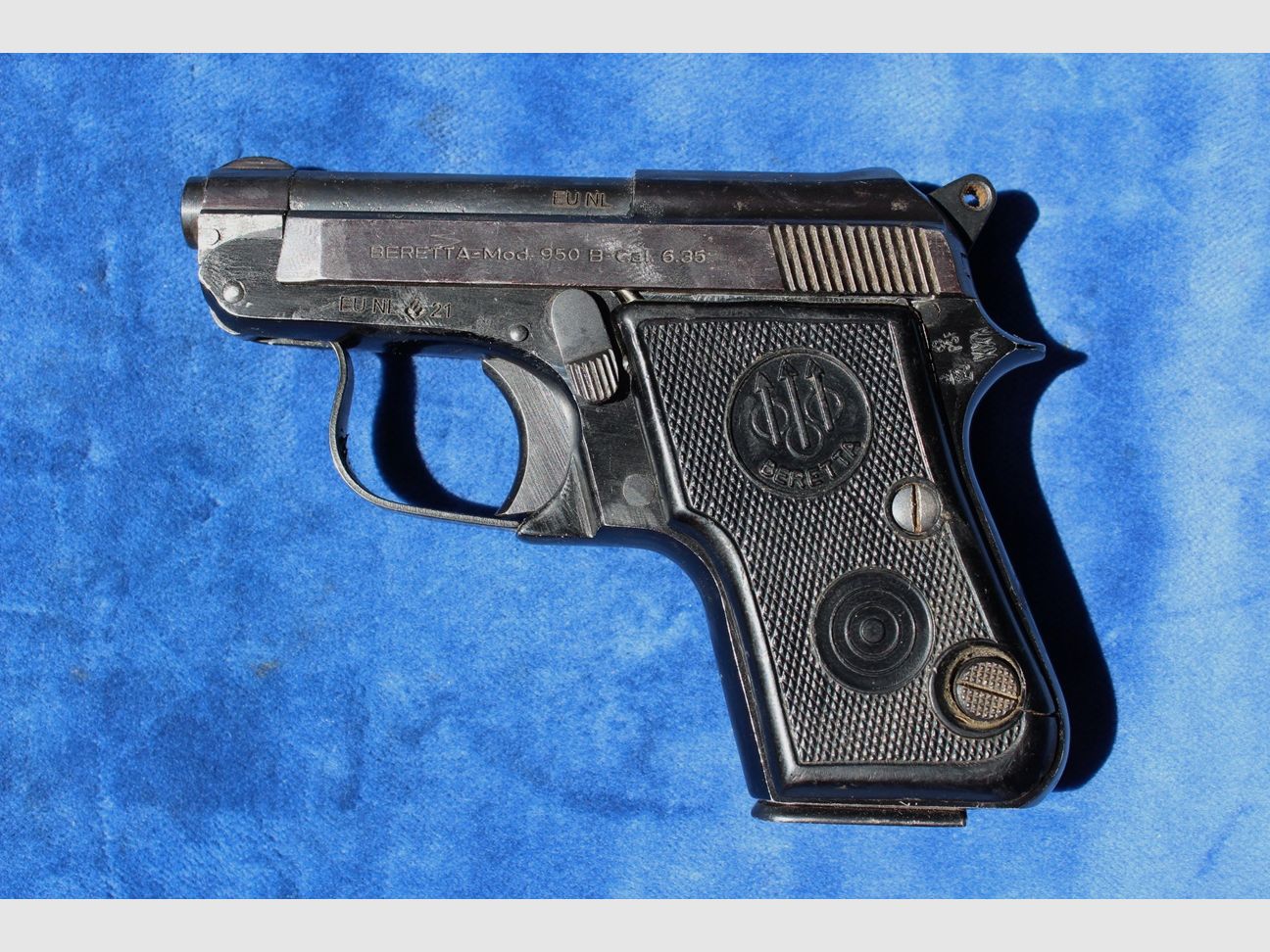Beretta 950B pistolet de poche 6,35mm (neutralisé), image 2 sur 4