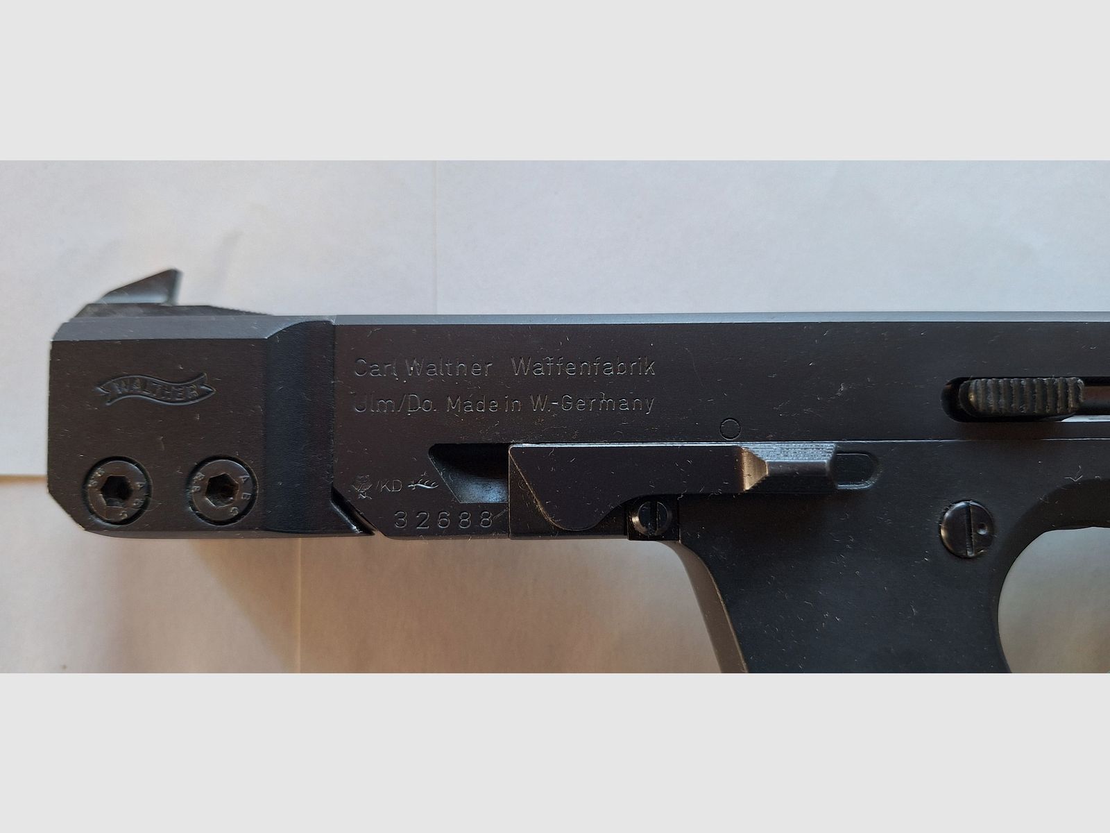 Sportpistole Walter GSP Kal. .22 kz