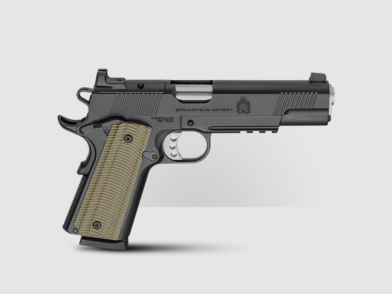 SPRINGFIELD ARMORY 1911 OPERATOR AOS NOIR CERAKOTE .45ACP 5’’, Bild 2 von 3