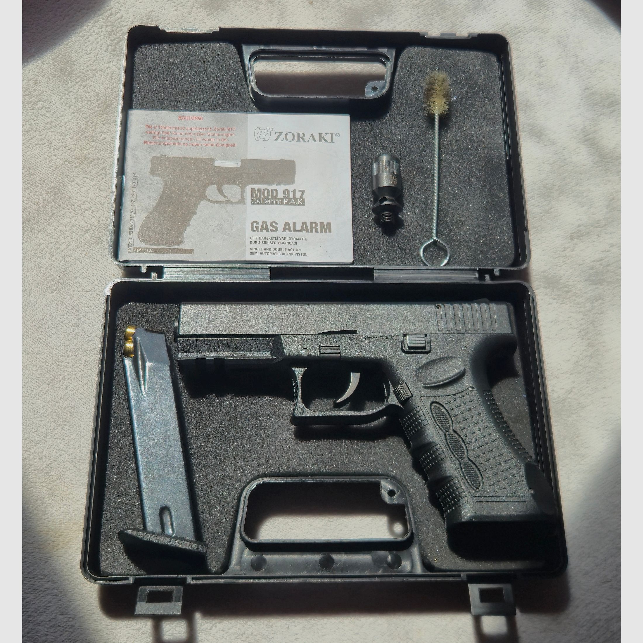 Pistola a salve Zoraki 917 / Nera, 9mm PAK