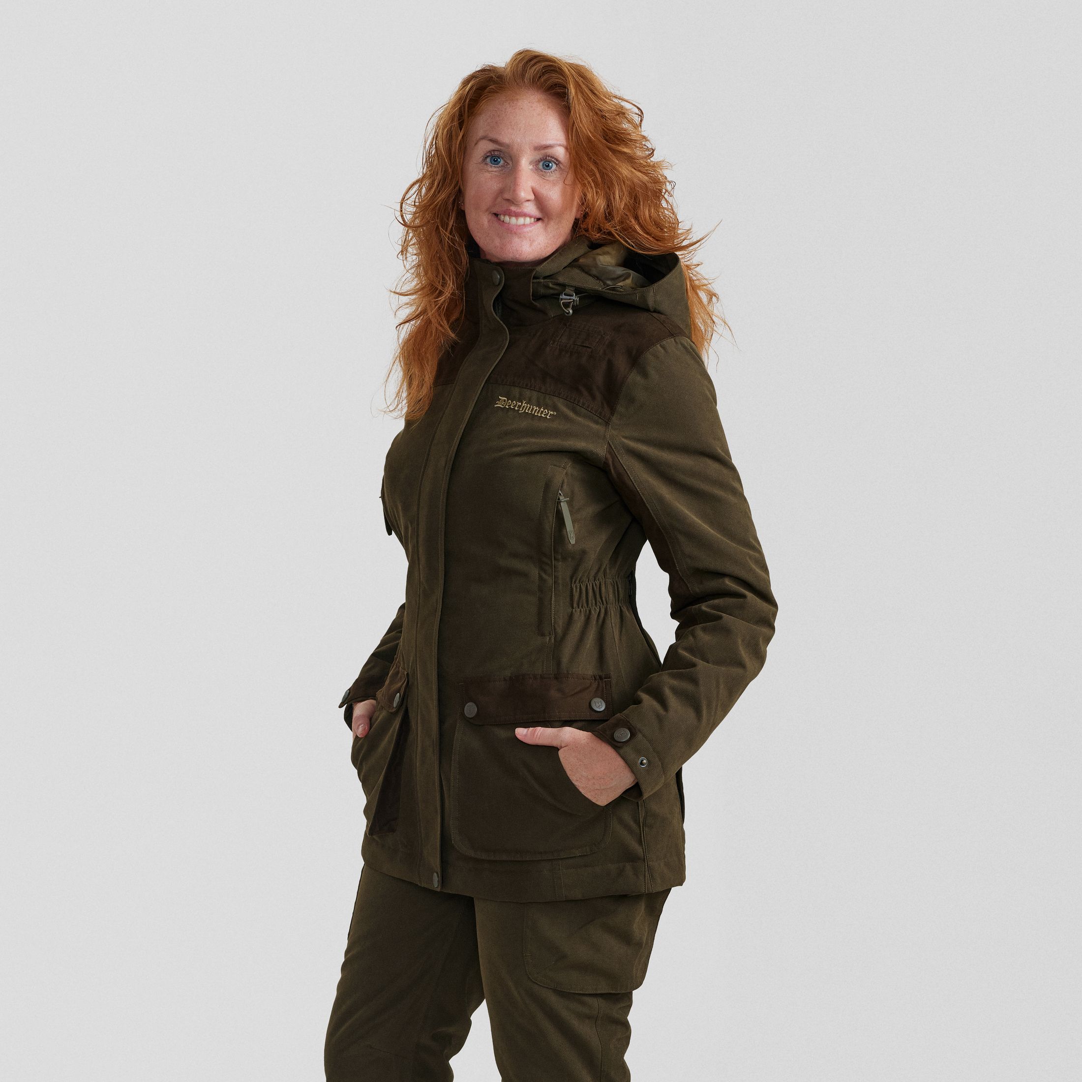 Lady Eagle Jacke - Tarmac Green – Kleidergröße Damen: 36
