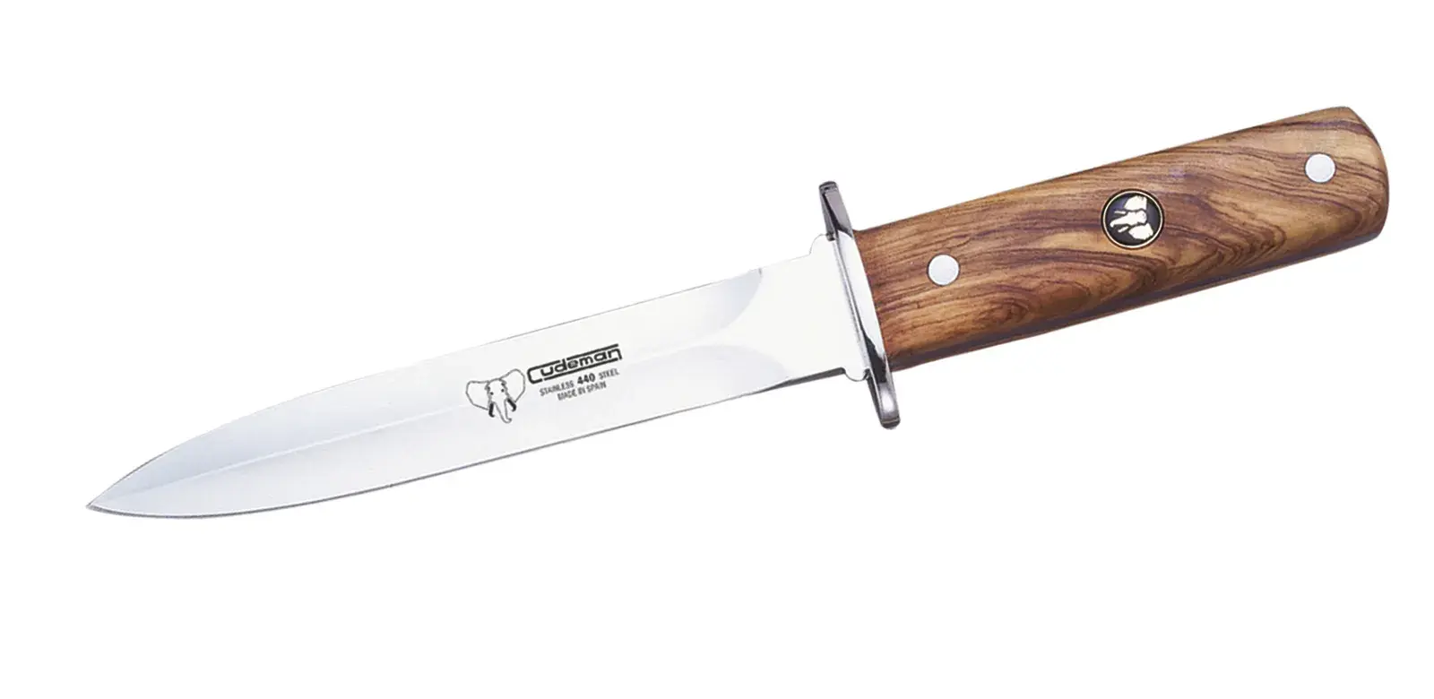 Jagdmesser Cudeman Olivenholzgriff, Bild 2 von 4