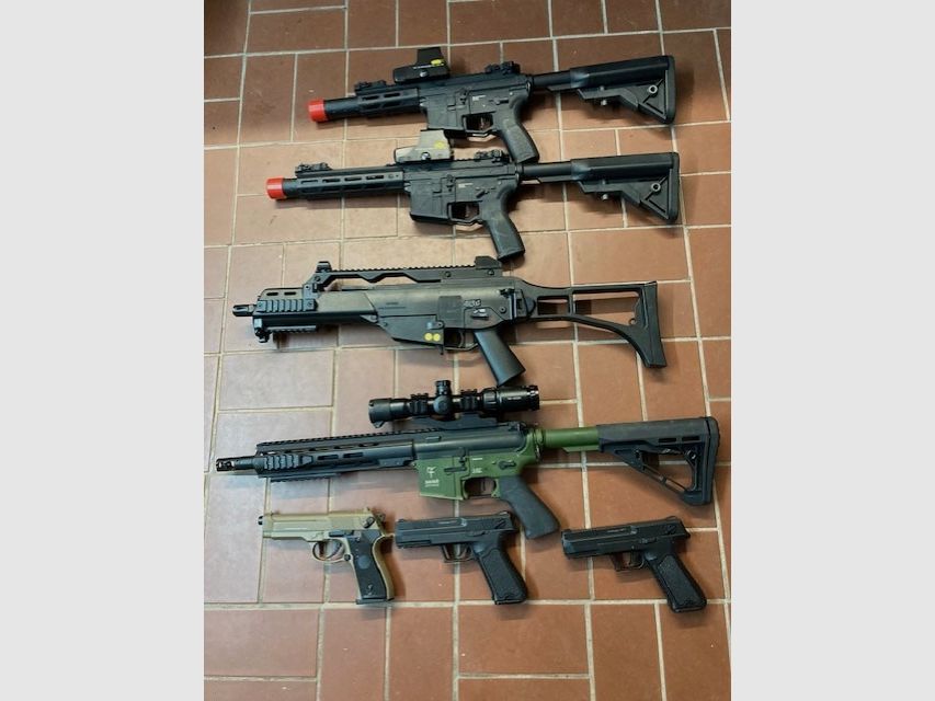Airsoft / Softair rifles Evolution, Saigo, ASG