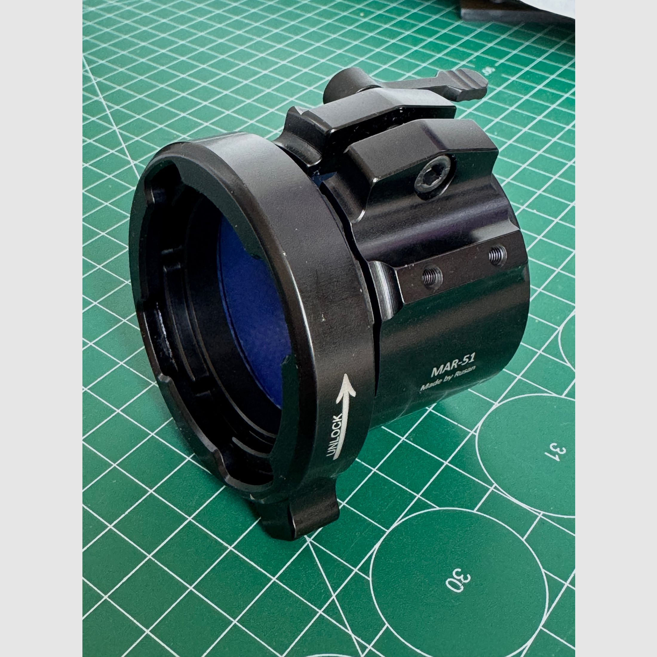 Rusan MAR-51 / Modular Adapter / Adapter für Montage eines Vorsatzgerätes