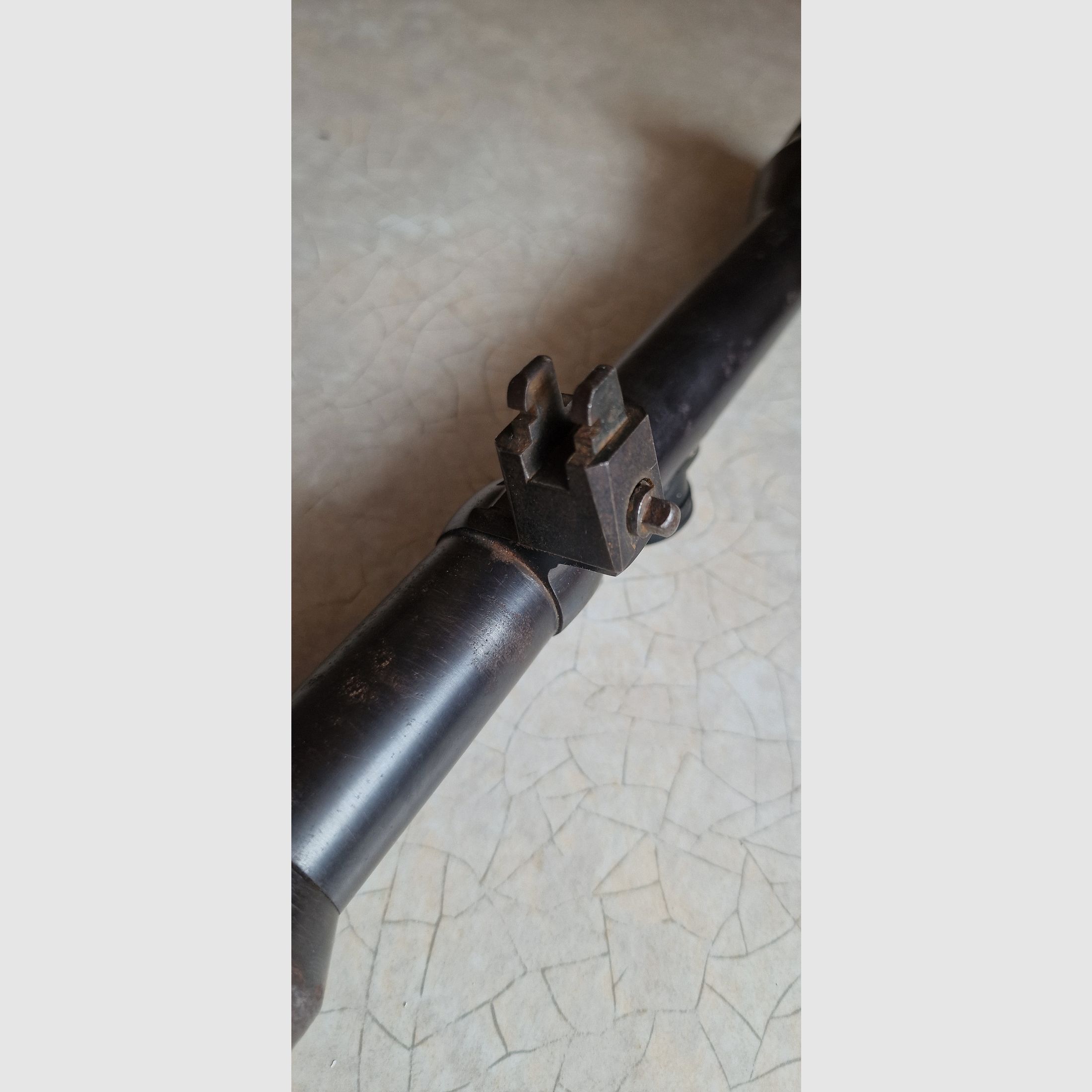 Historical riflescope Carl Zeiss Jena "Zielsechs" (6x) – steel tube – WK2 / post-war