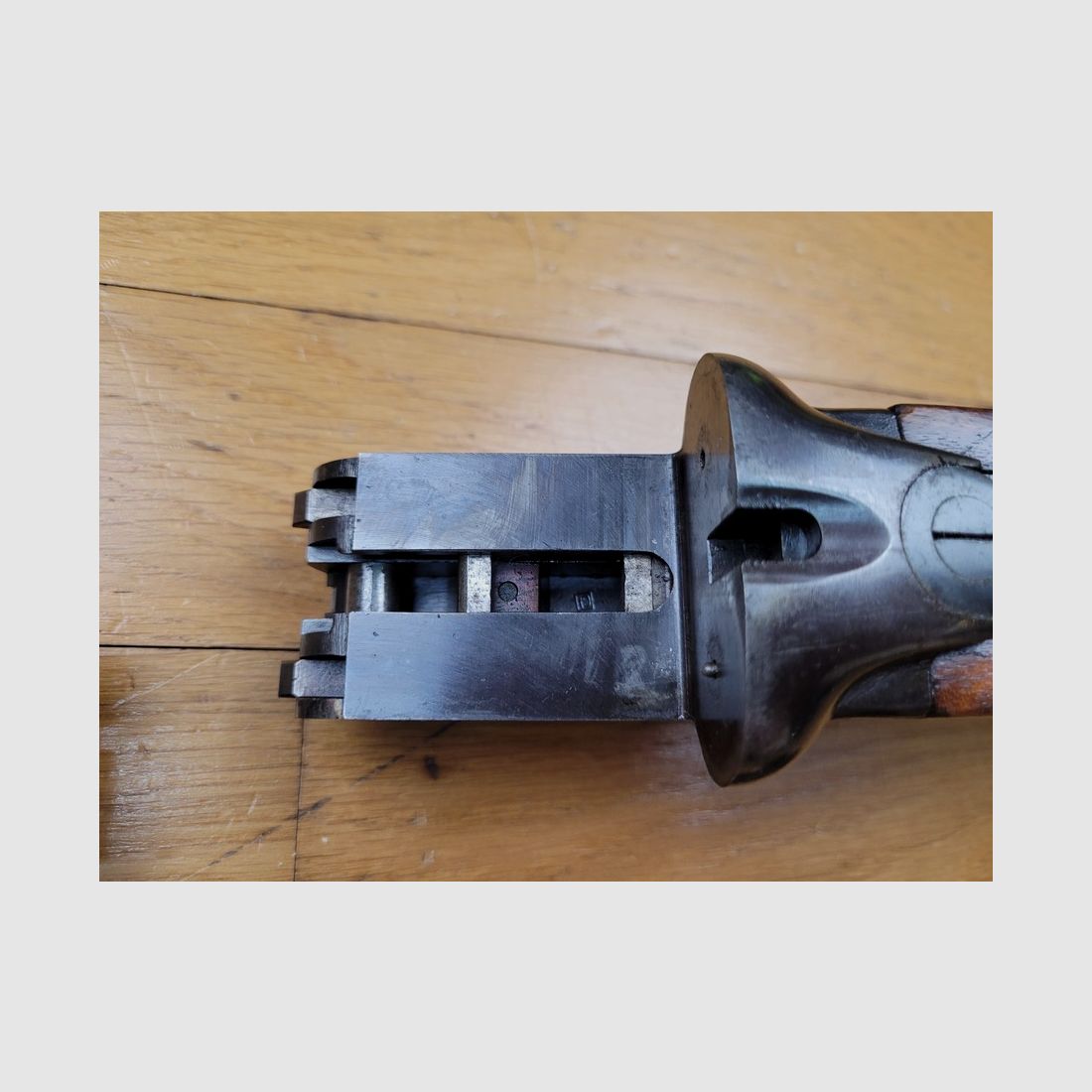 Gutes Gewehr MAC – Manufacture d’Armes de Châtellerault – ca. 1947 – Kal. 16/65 – gut funktionierend – sehr schöne Läufe – In TBE+, Bild 27 von 28