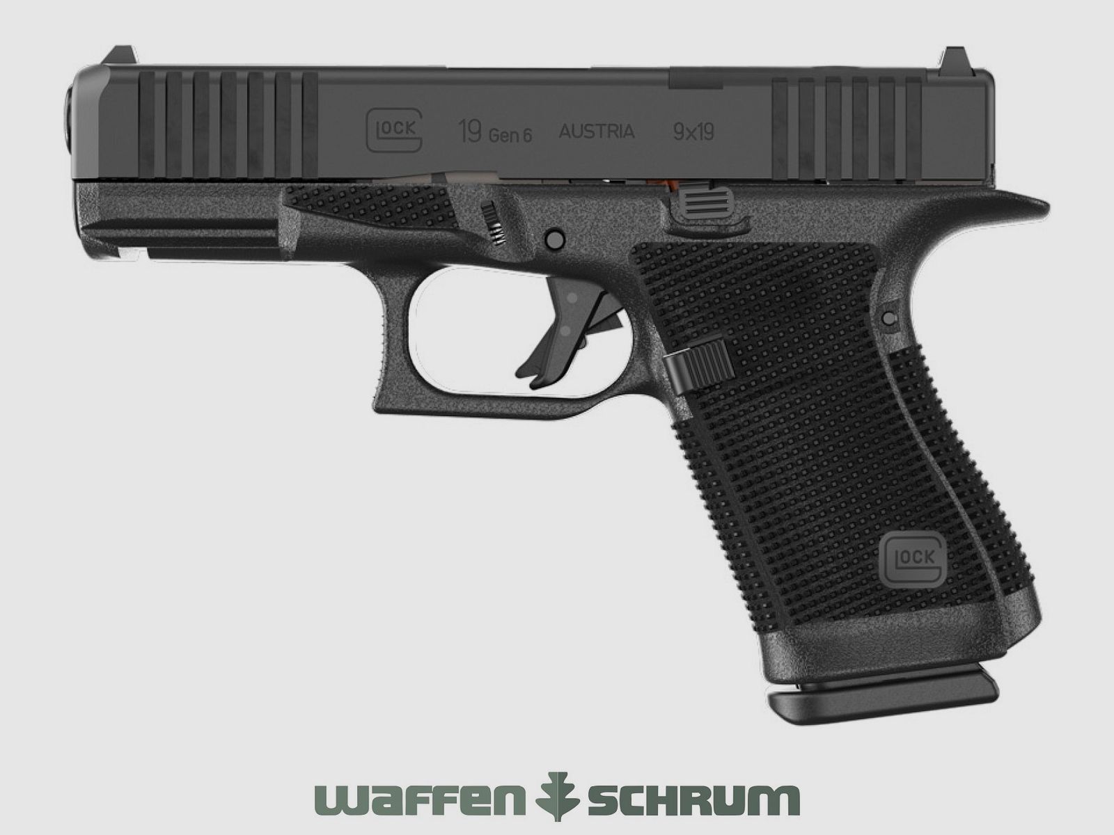 Glock G19 GEN.6 9mmLuger 15 Schuss - 1 Reservemagazin