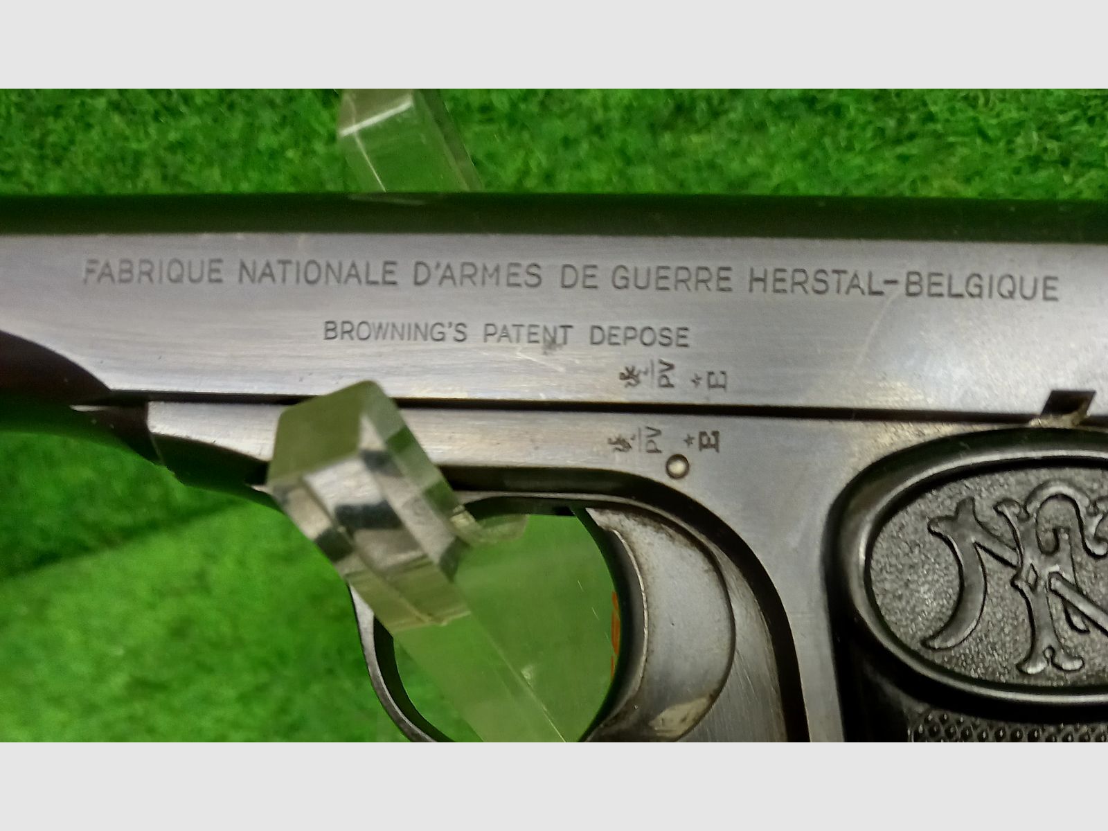 Aus Polizeisammlung, 1910/22 Bavaria Banks im Kaliber 7,65mm Browning.