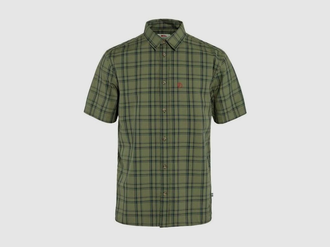 Fjällräven Herren Hemd Övik Lite Green-Dark Navy