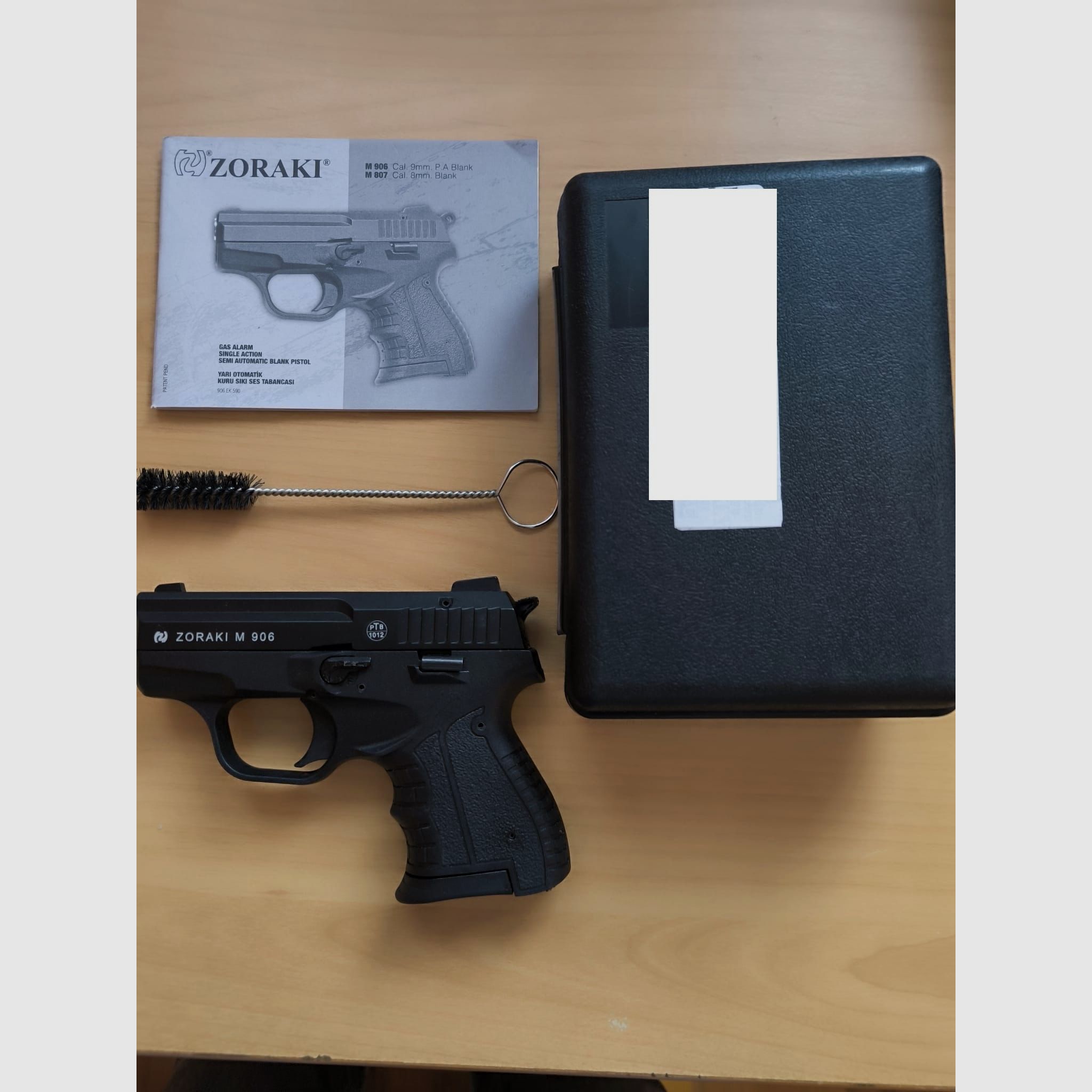 ALLES RAUS NUR HEUTE  80€ Plus Versand ZORAKI M906 im Top Zustand günstig abzugeben, inkl. Zubehör. PTB 1012