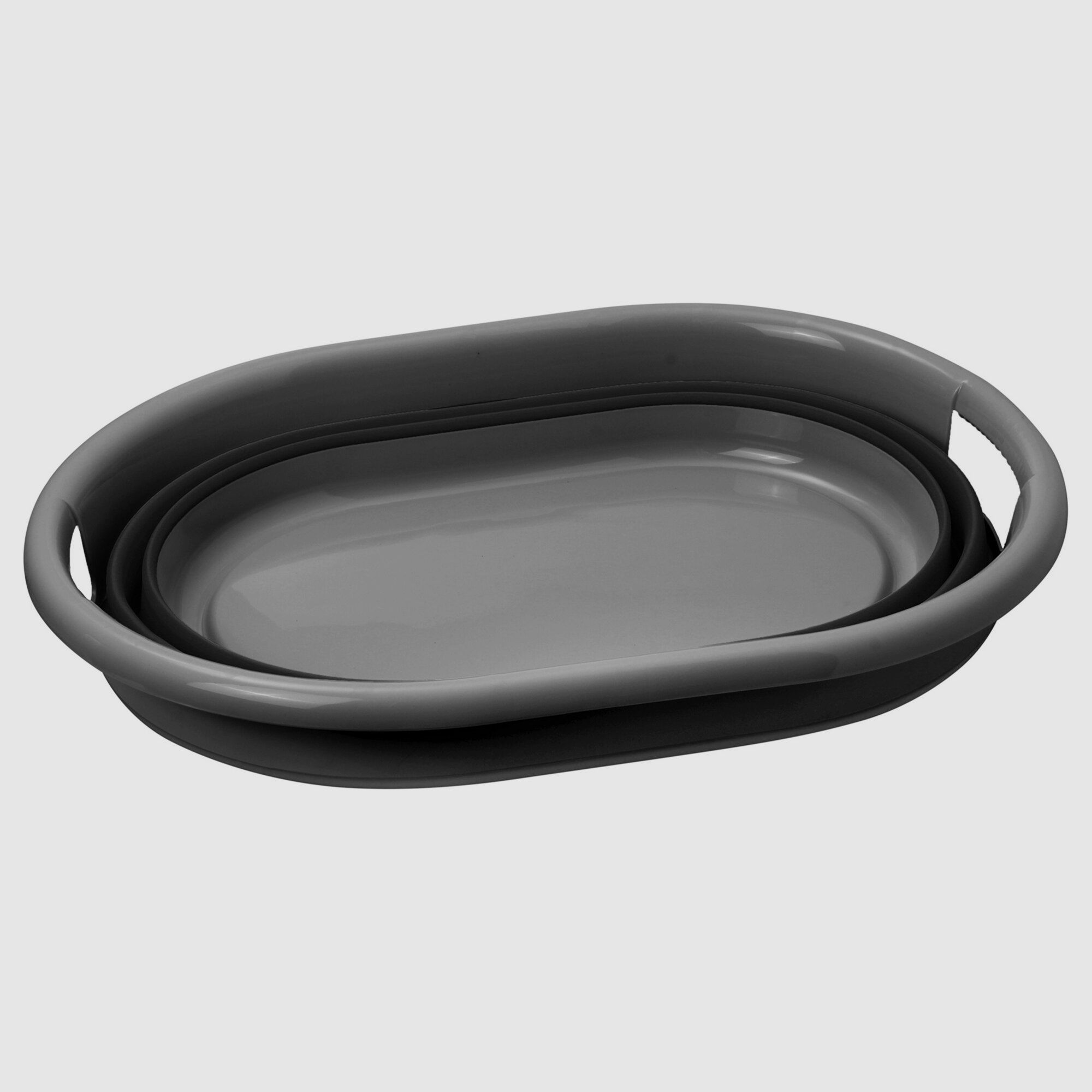 Lavabo Plegable Lotus, gris, imagen 2 de 4