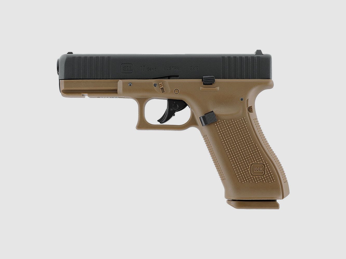 Glock 17 Gen5 Airsoft Co2 Pistole 6mm BB Coyote