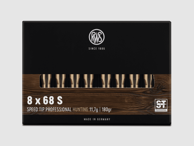 RWS 8x68 S Speed Tip Pro 180gr. - 20 pcs.