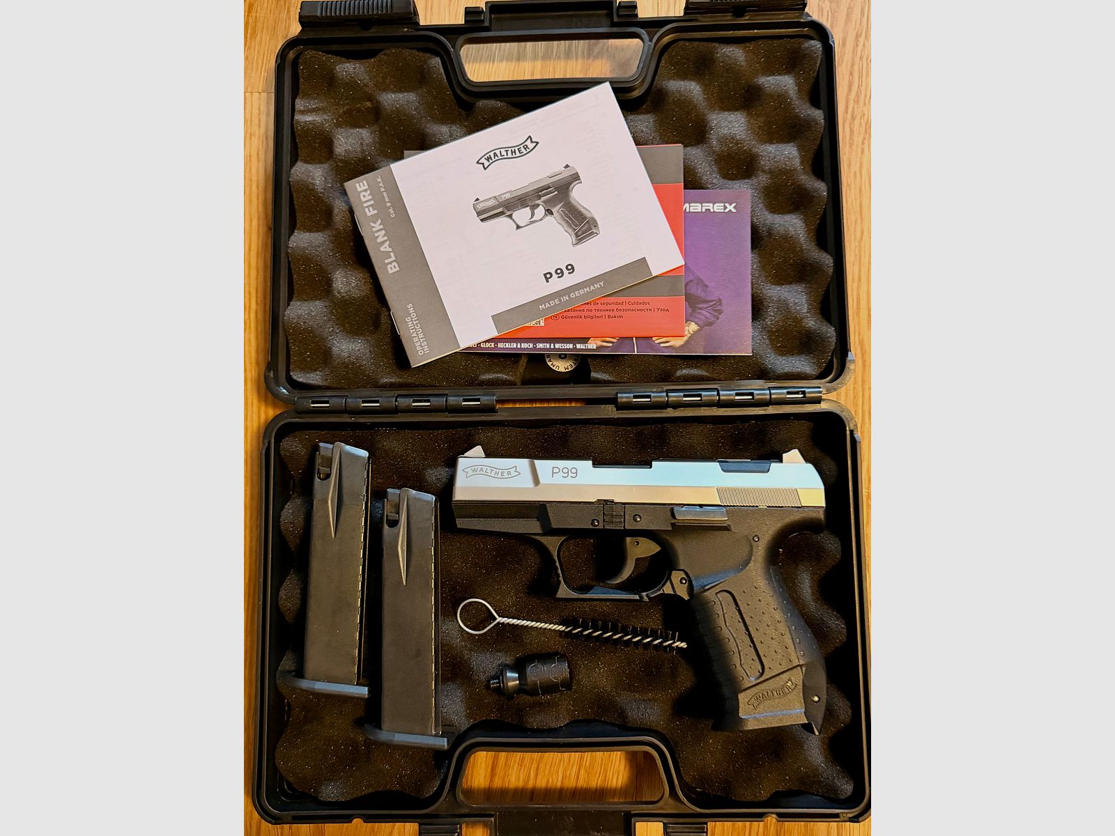 Umarex Walther P99 Schreckschusspistole Bicolor – unbenutzt – PTB