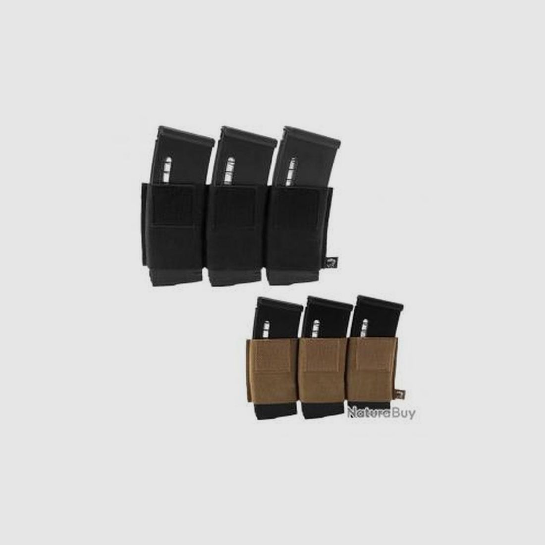 Dreifach-Magazinhalter Viper Tactical VX M4 Schwarz - Schneller Zugriff - Riemenbefestigung - Robustheit im Gelände, Bild 4 von 5