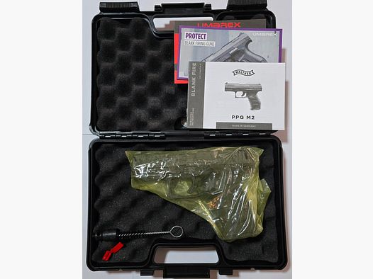 PPQ M2 Walther 9mm PAK Schreckschuss SRS