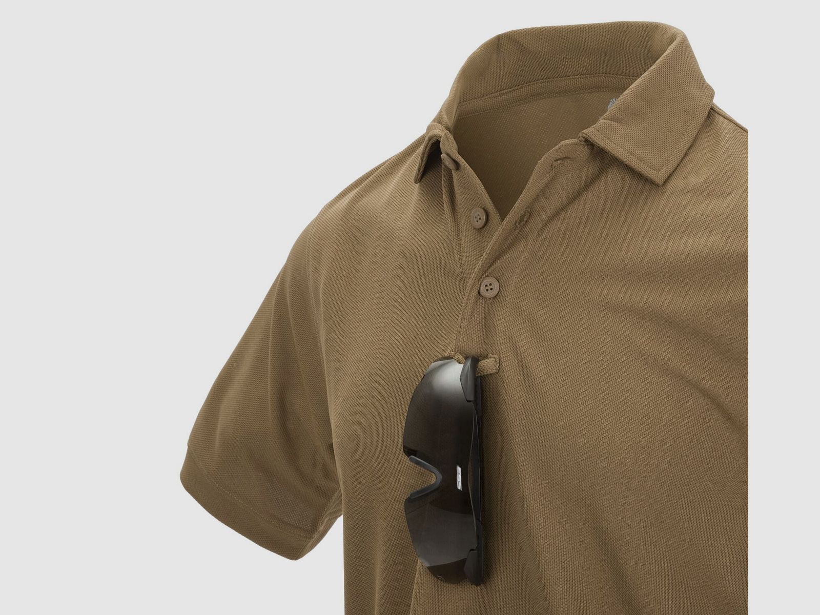 Koszulka Helikon Polo UTL TopCool - Czarny (PD-UTL-TC-01), zdjęcie 3 z 4