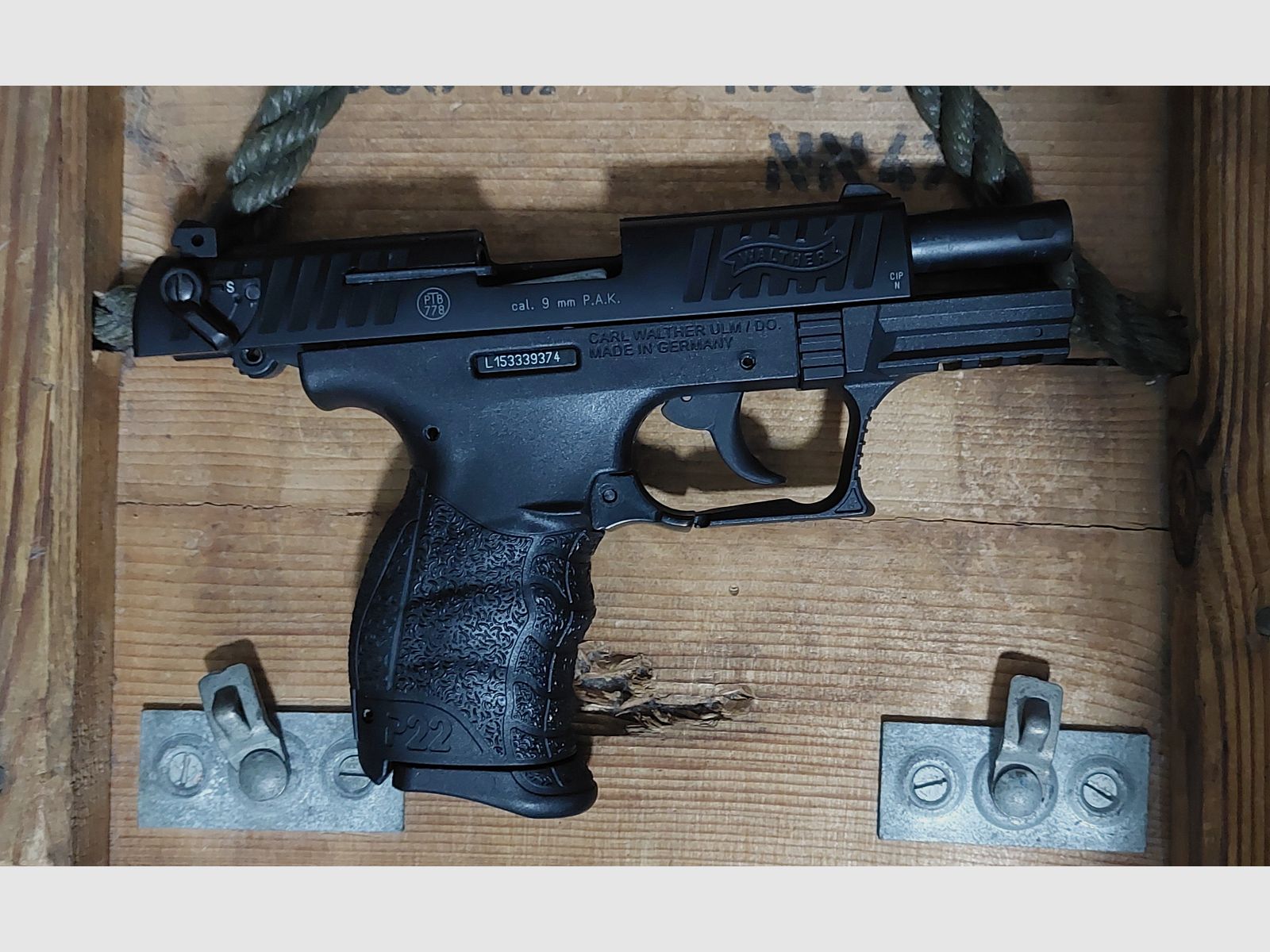 Walther P22Q (PTB 778) P 22 Q P22