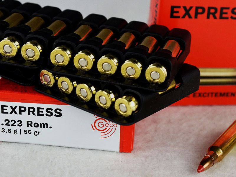 GECO .223 REM, EXPRESS 55 grs 1 Packung (20 Schuss á 1,545 €*)