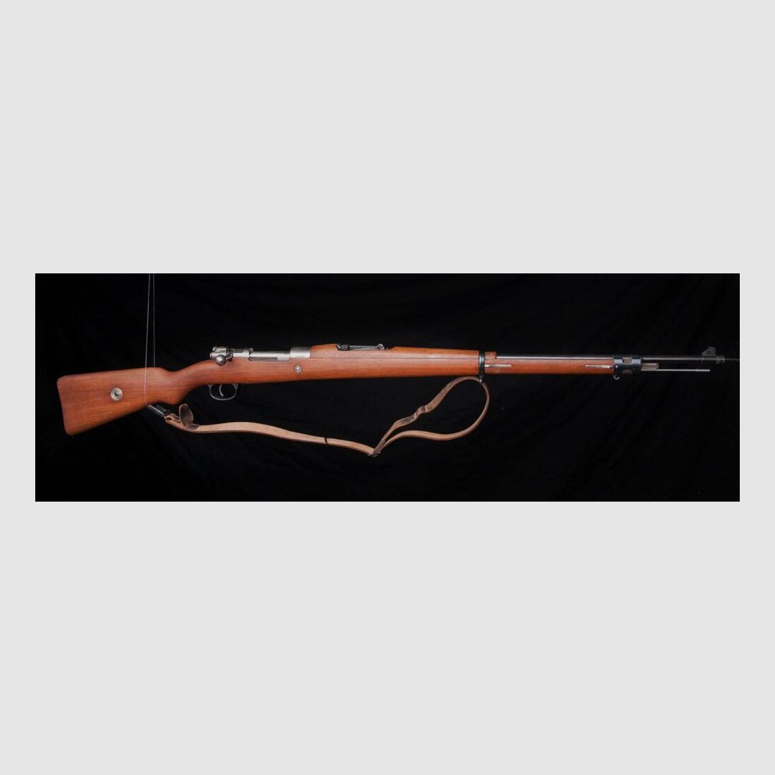 DWM Berlin Mauser 98 DEKO Mod 1908 Brasilien mit nummerngleichen Bajonett
