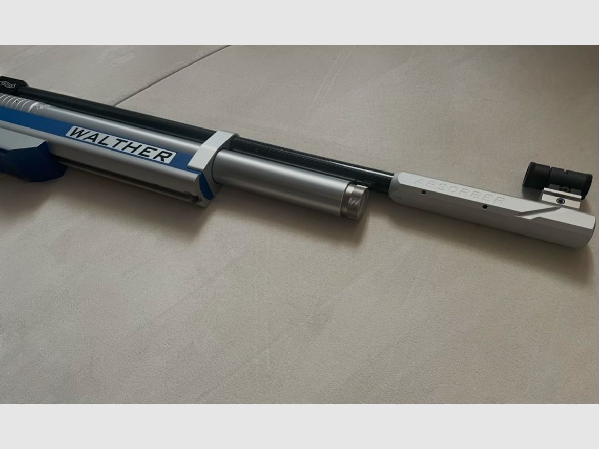Walther LG300 XT Alutec SOMO ICE | MEC maintenance 03/24 | Aluminum cartridge TÜV 2034 | T-slot rail | Top set in case